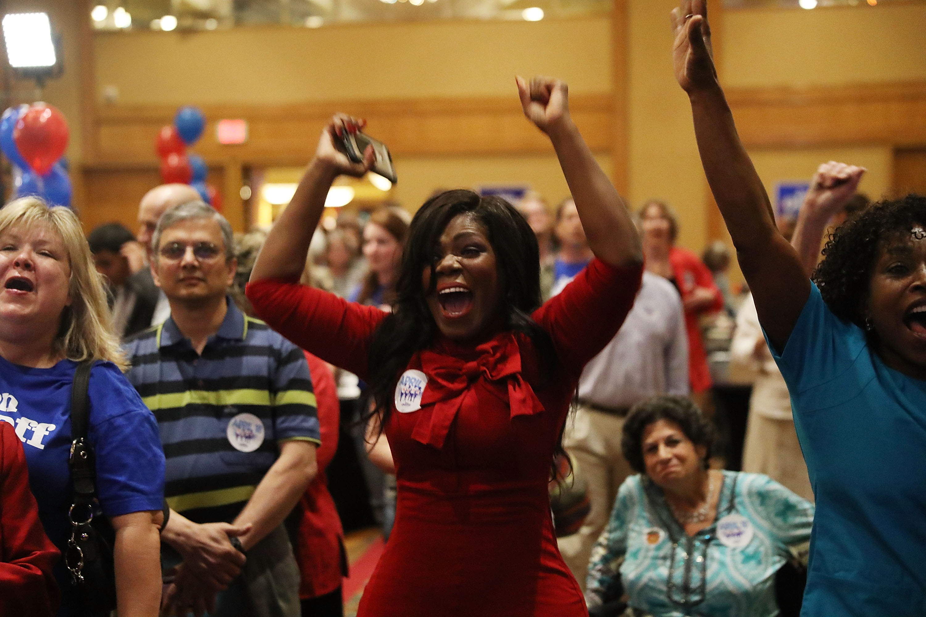 Democratic Candidate For Georgia's 6th District Leading In Polls On Election Day