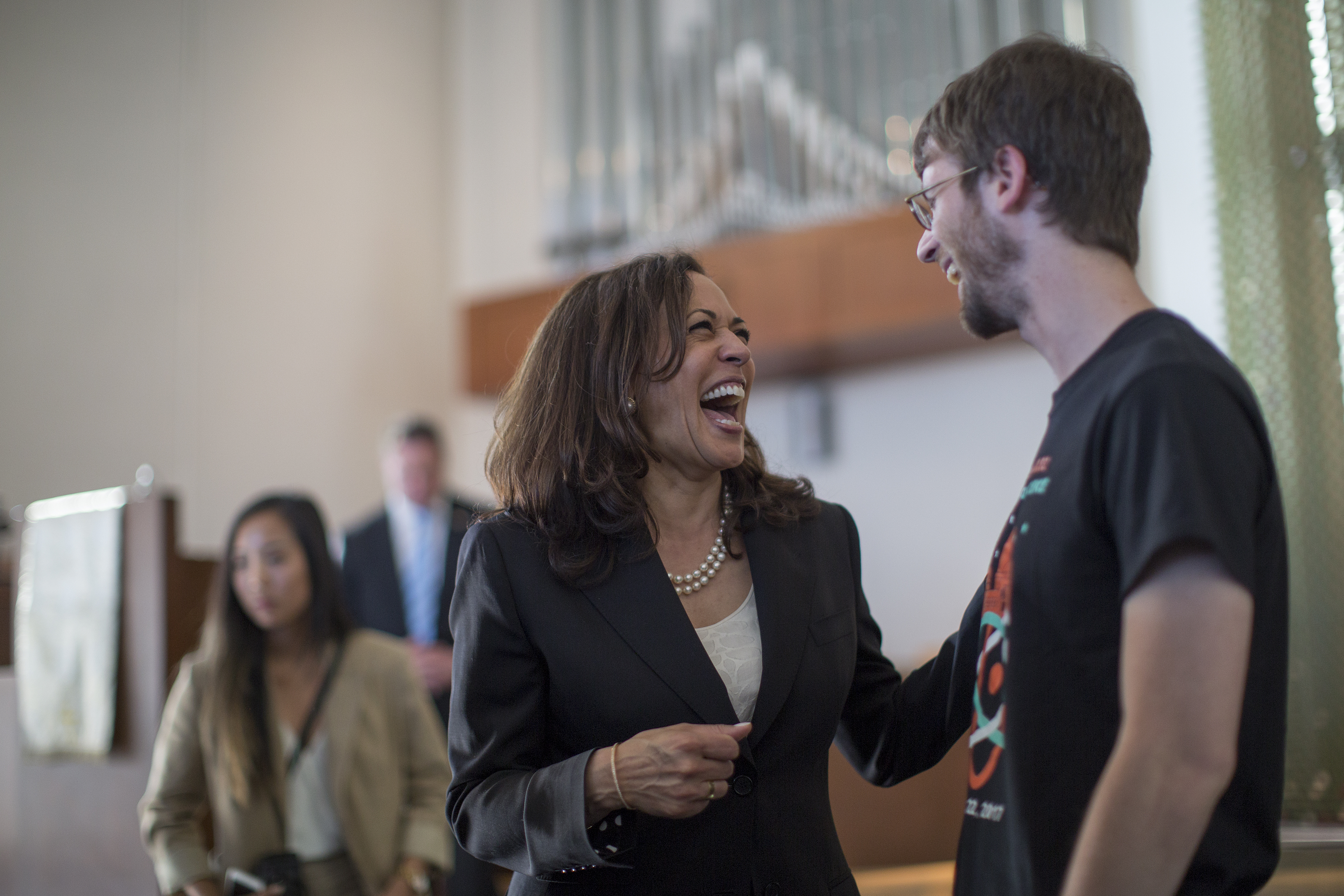 Sen. Kamala Harris (D-CA) Holds Town Hall Meeting In Los Angeles