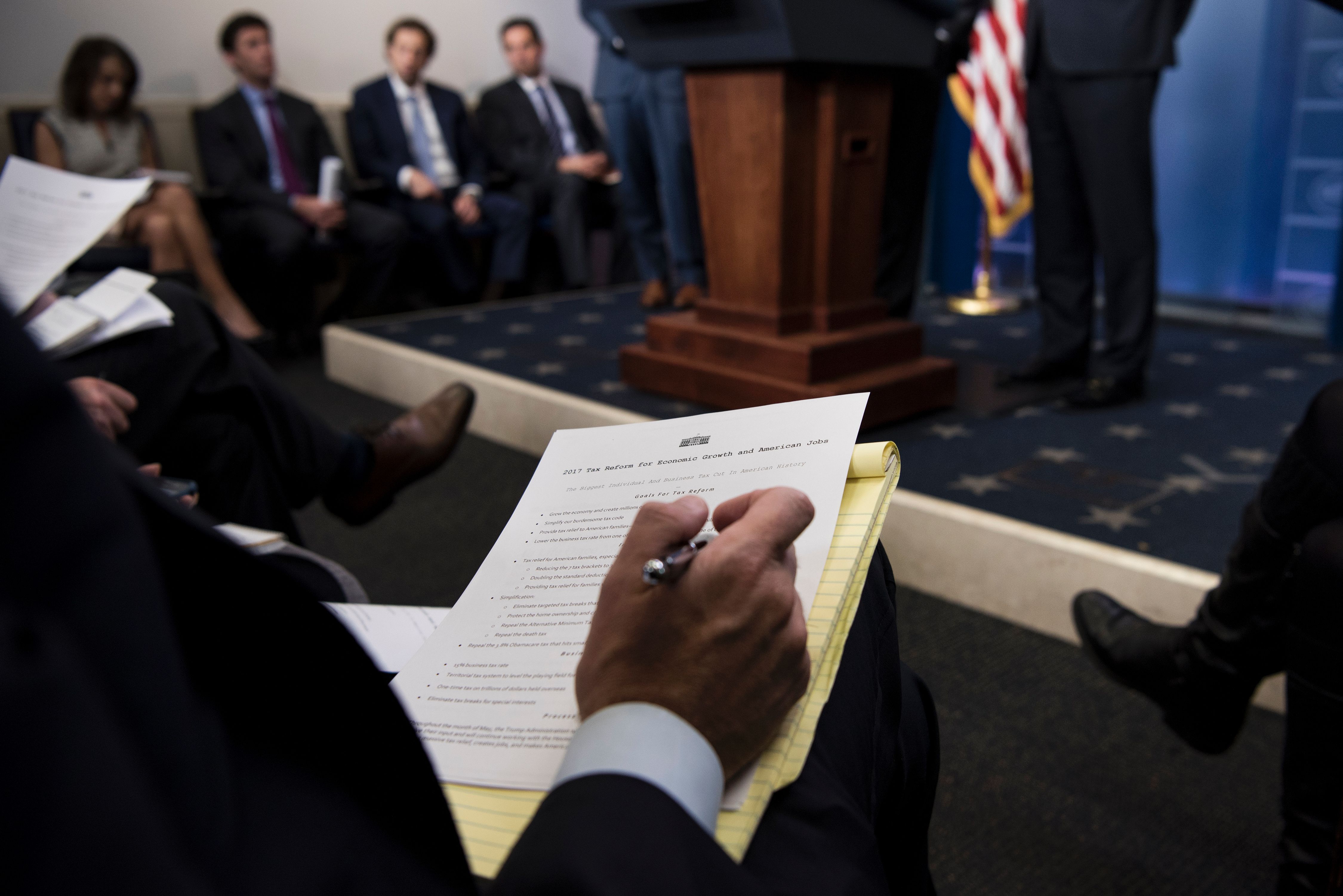 US-POLITICS-BRIEFING-TAX REFORM