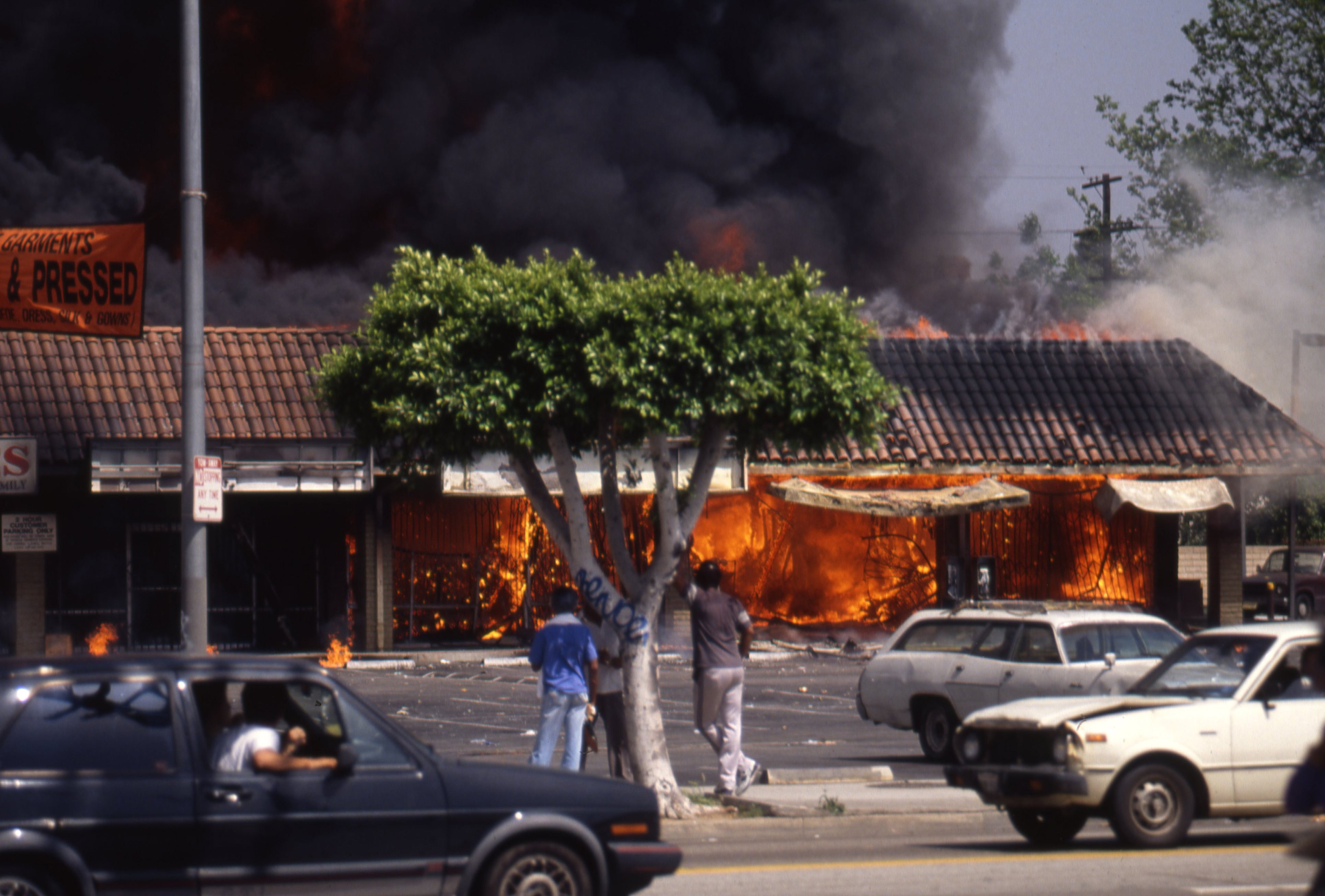 LA Riots in Reaction to the Rodney King Verdict