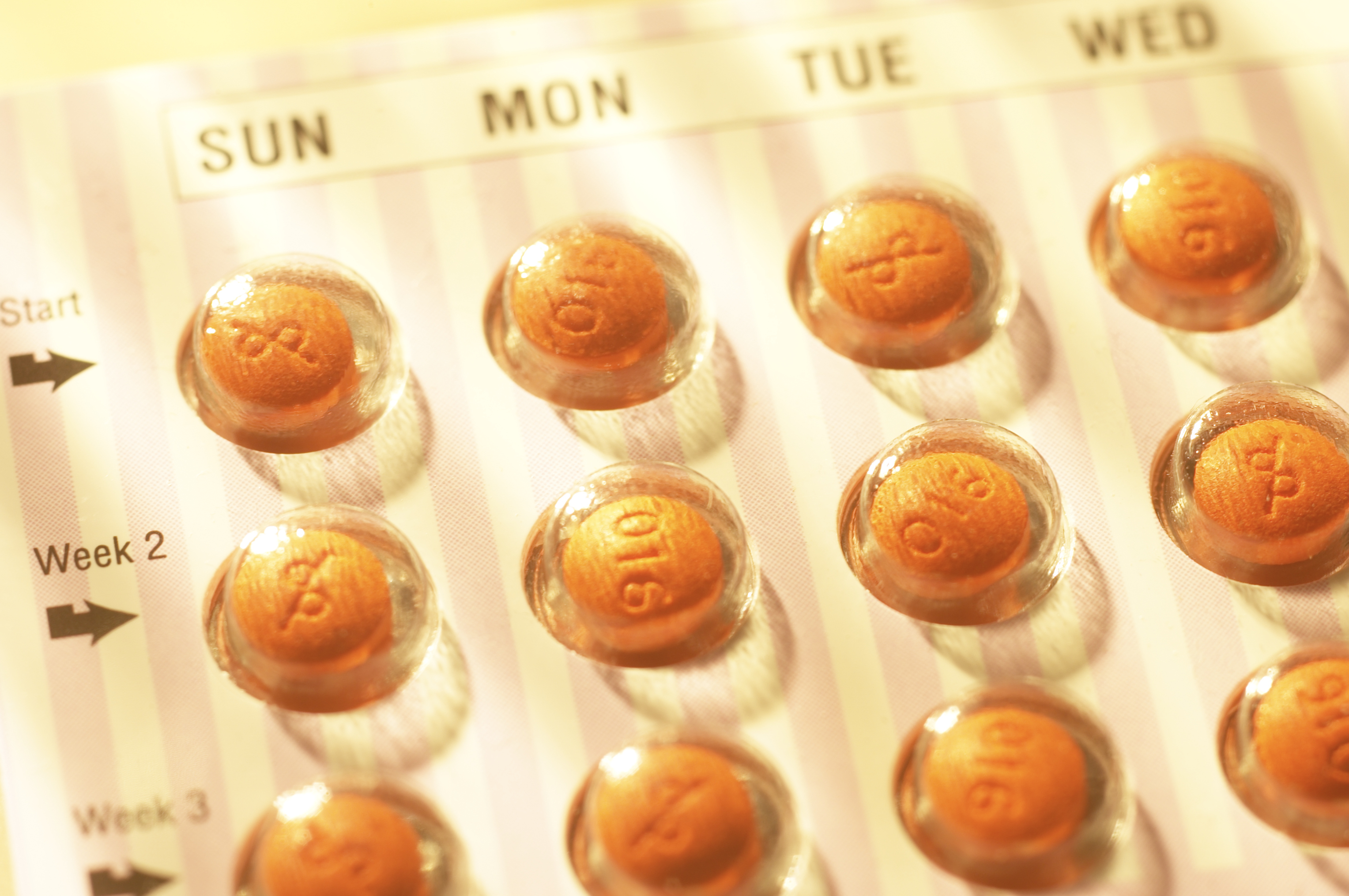 Packet of Birth Control Pills