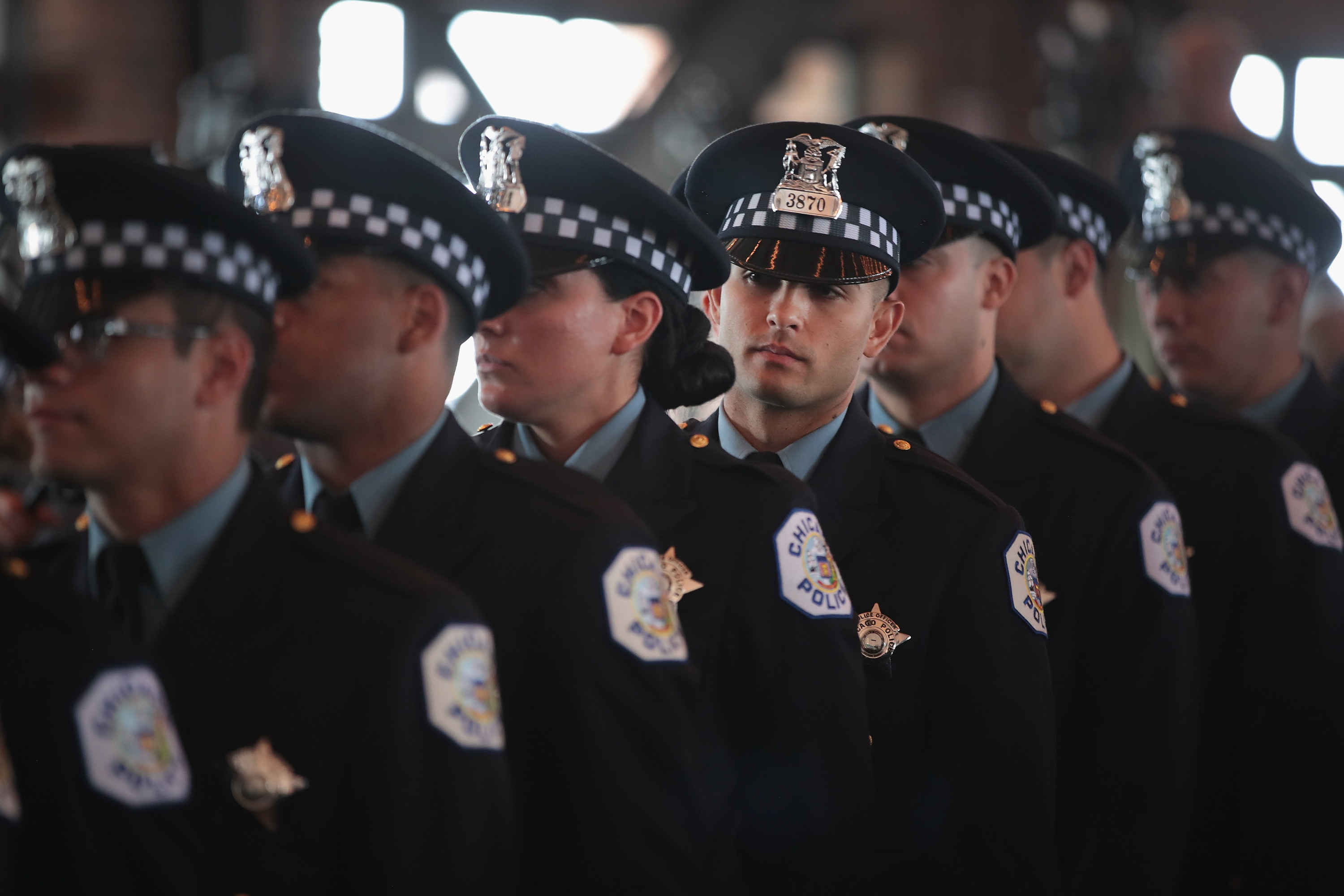 Graduation Ceremony Held For Chicago Police Department Cadets