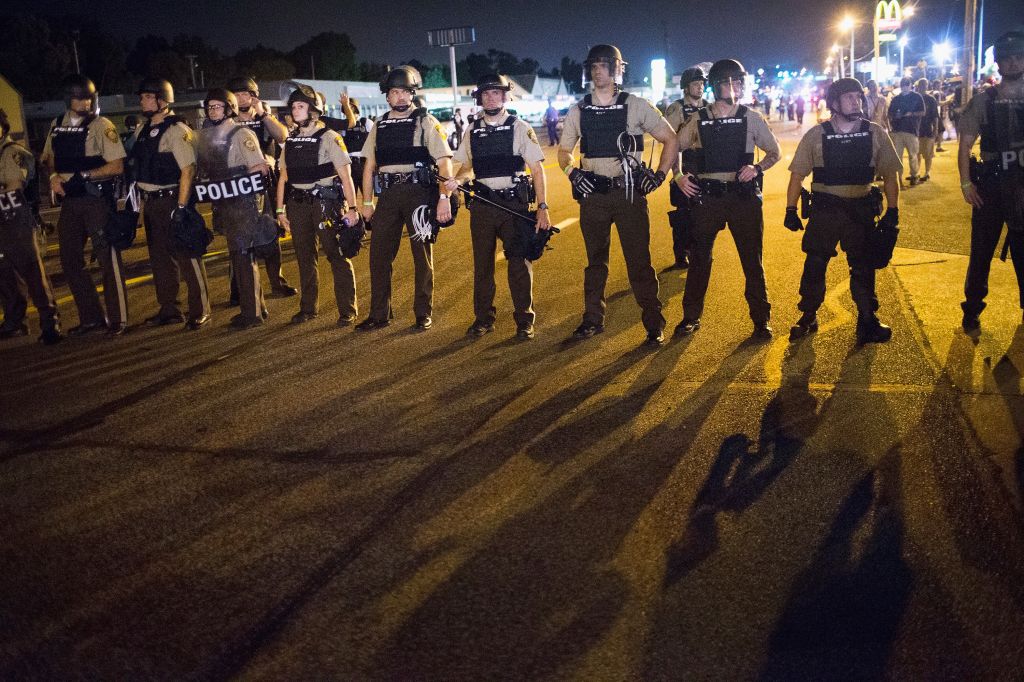 Ferguson Tense After Shootout On Anniversary Of Michael Brown's Death