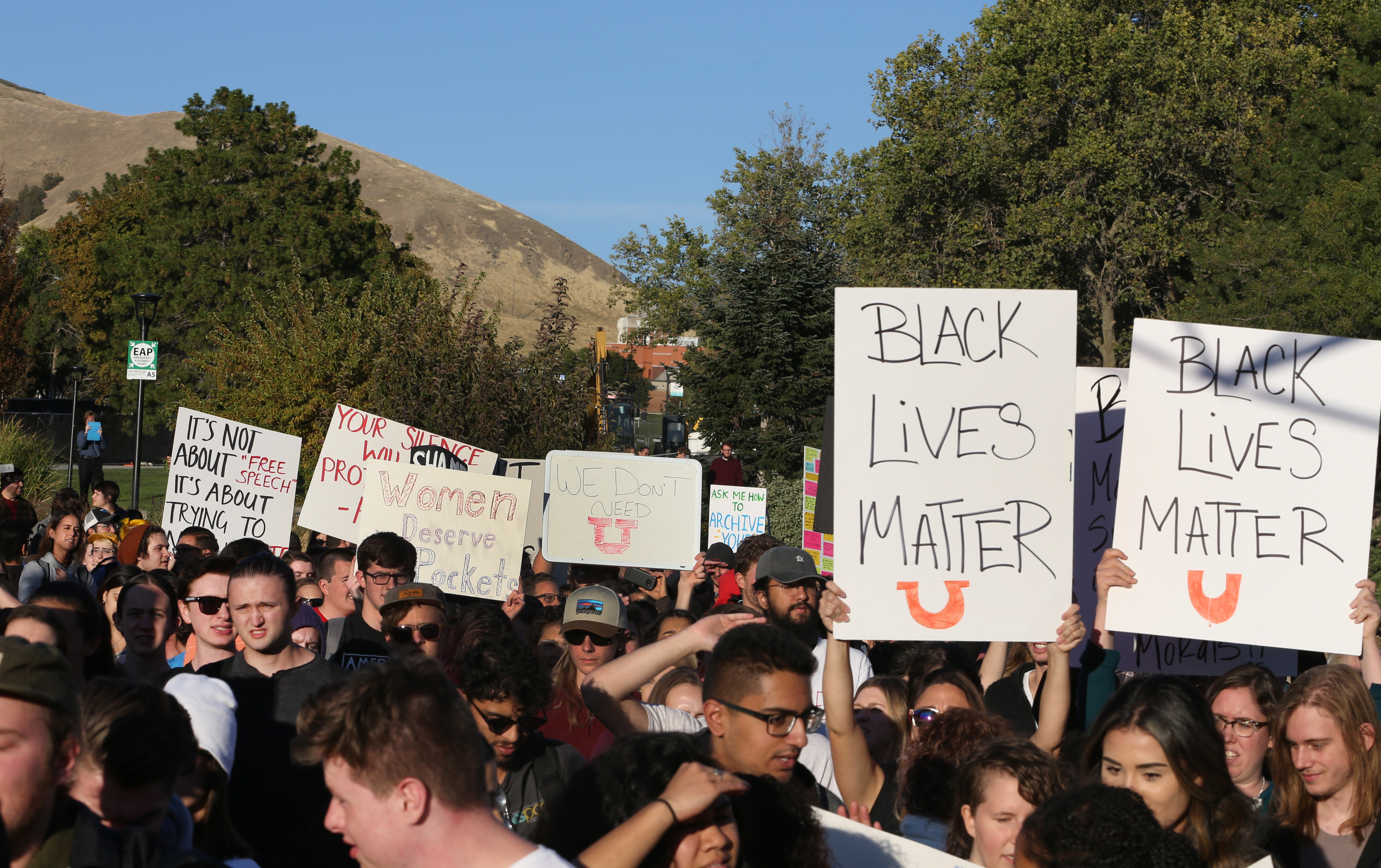 University Of Utah Braces For Protests As Right Wing Commentator Ben Shapiro Speaks On Campus