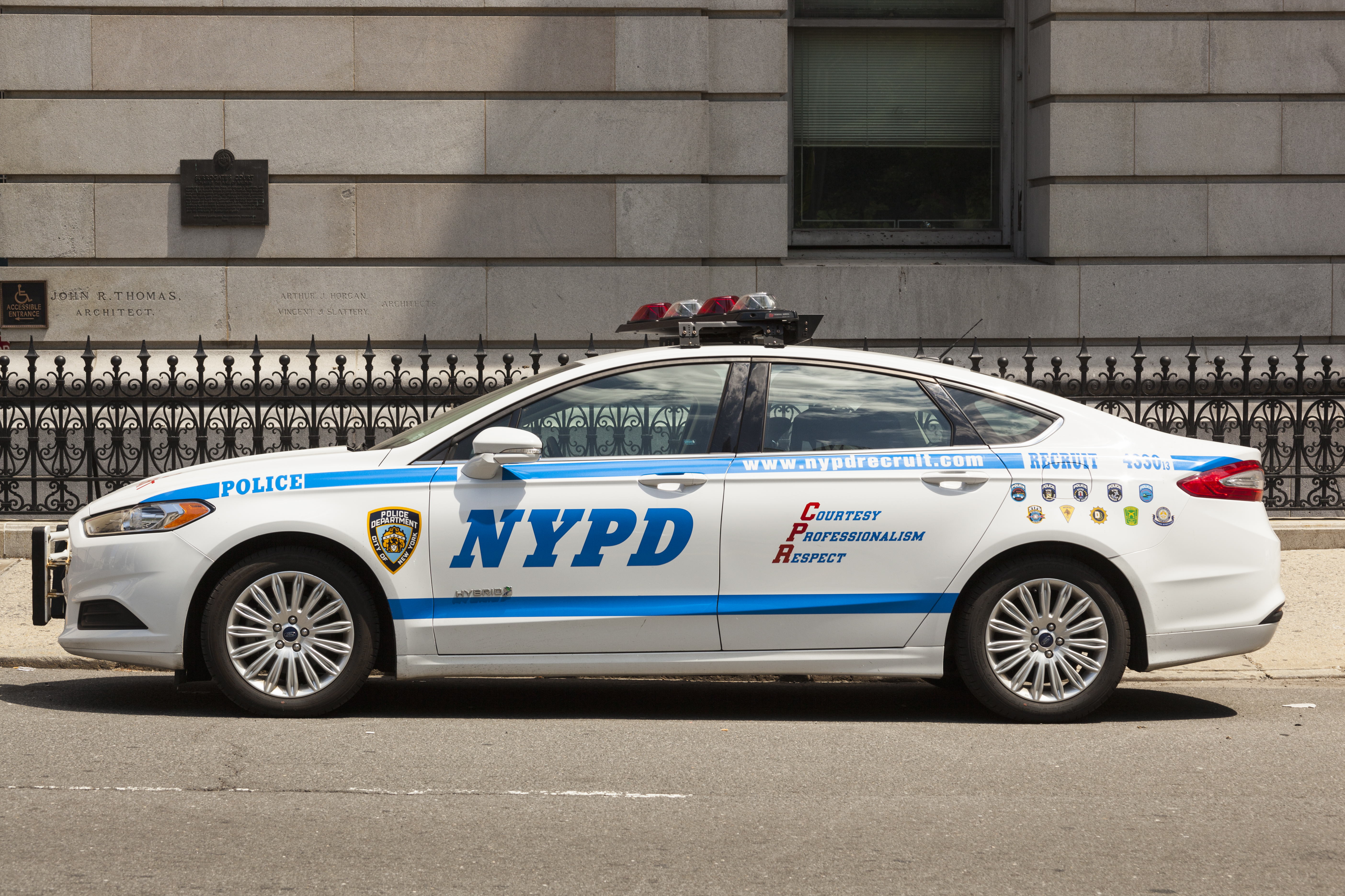New York Police Department car, NYPD, Manhattan, New York City, New York, USA
