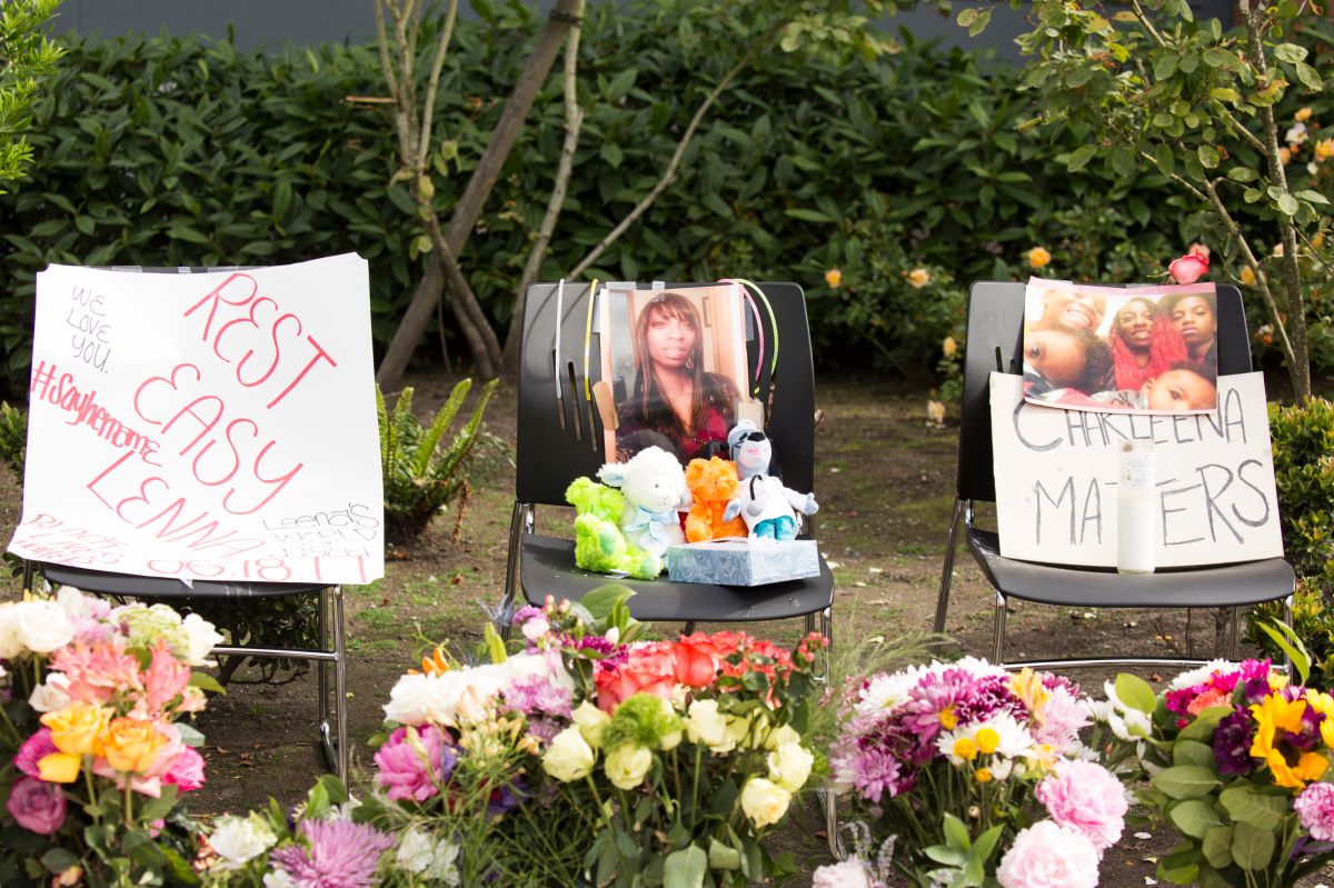 Protestors Rally After Police Shooting Death Of Pregnant Woman In Seattle