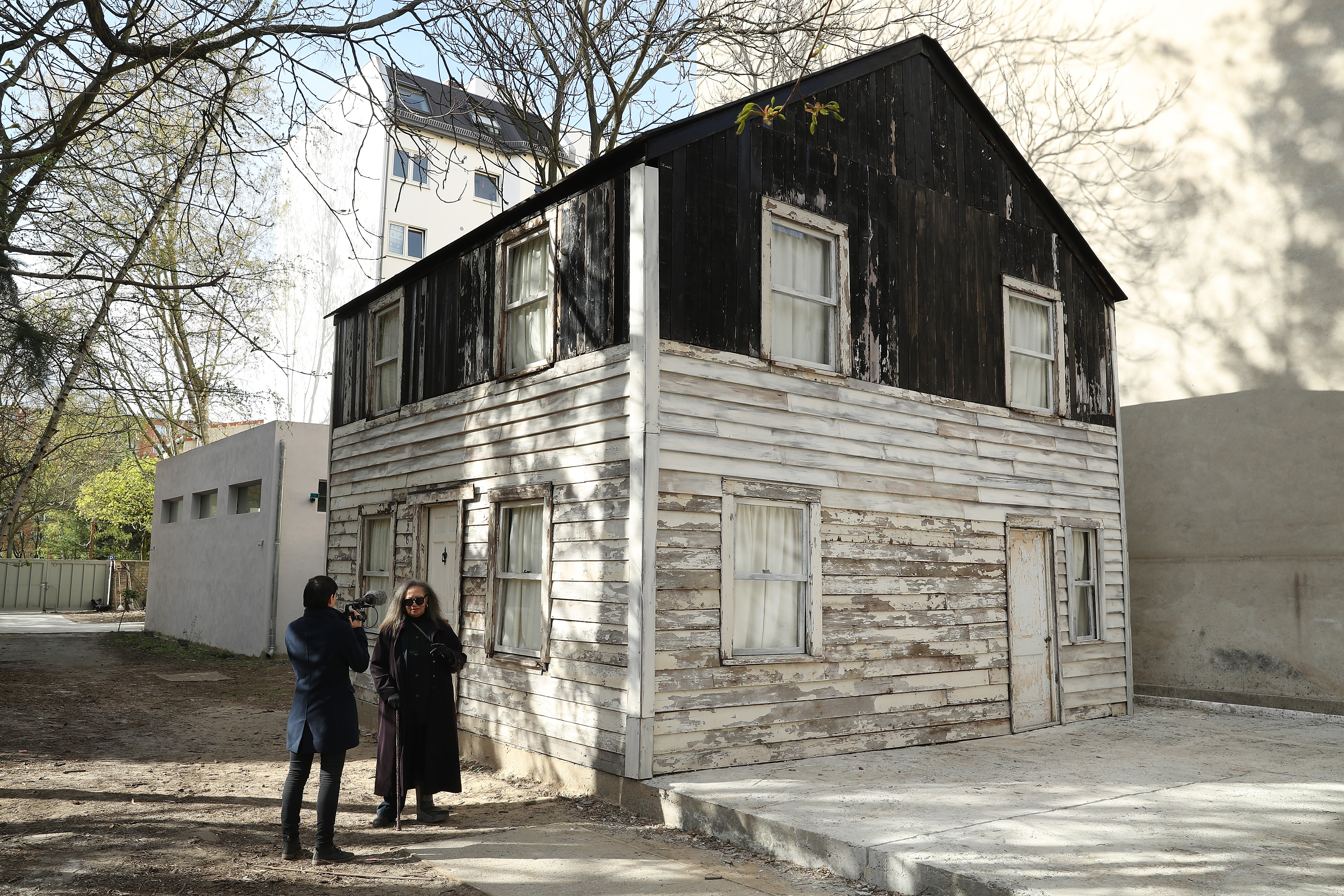 US Artist Brings Rosa Parks House To Berlin