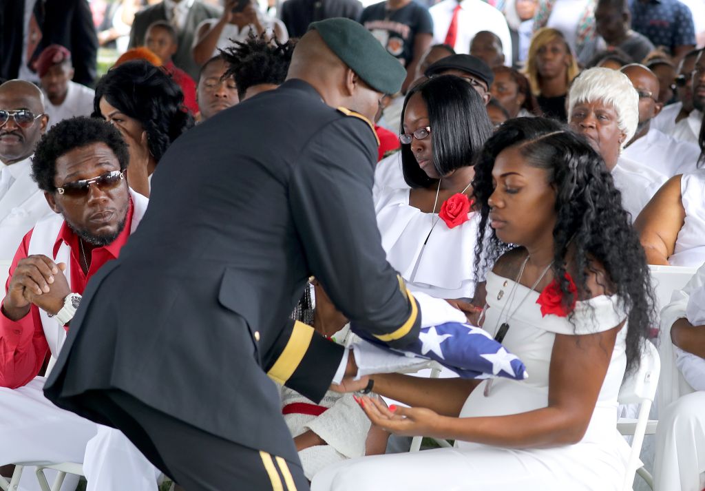 Funeral for Sgt. La David Johnson