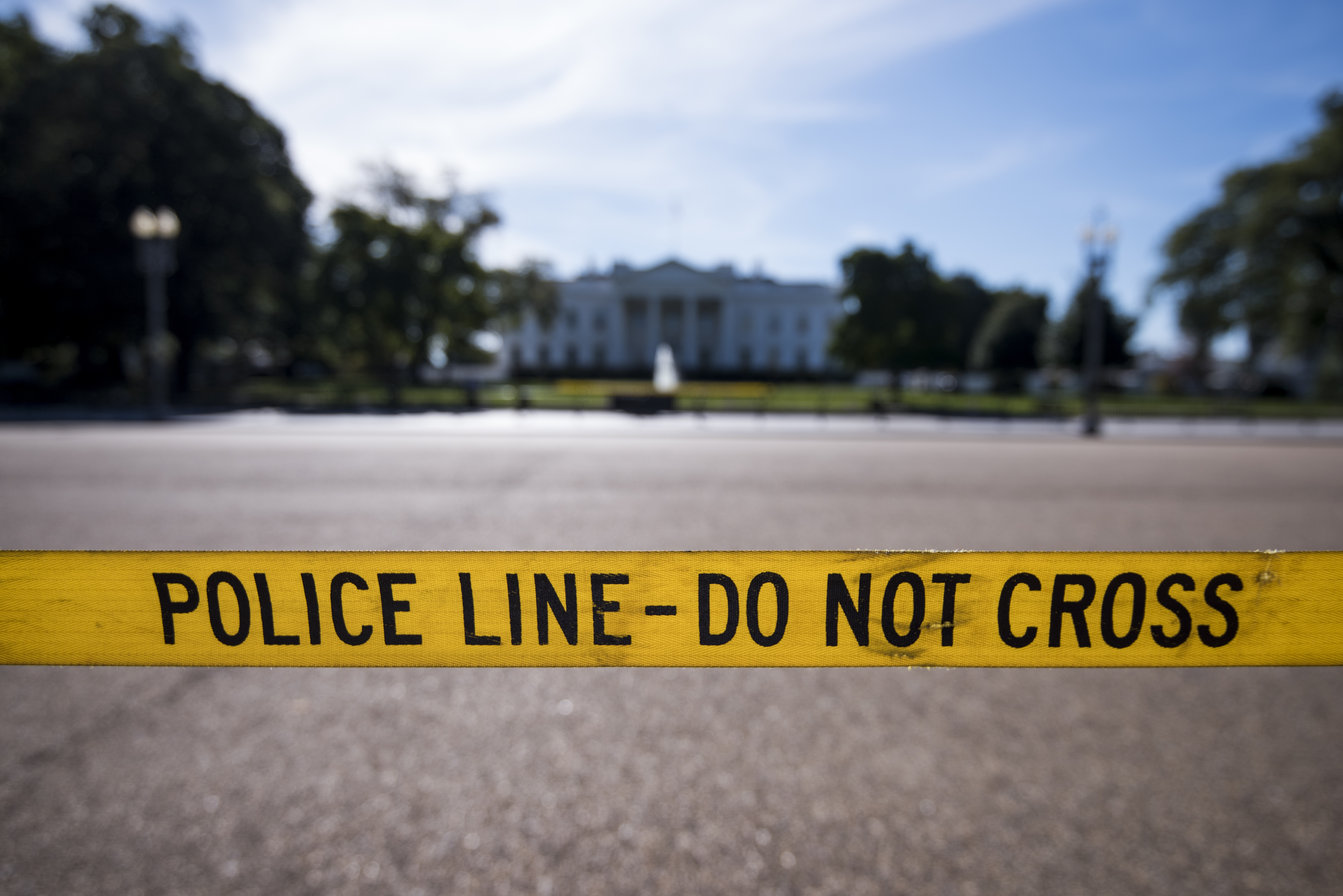 White House Police Line