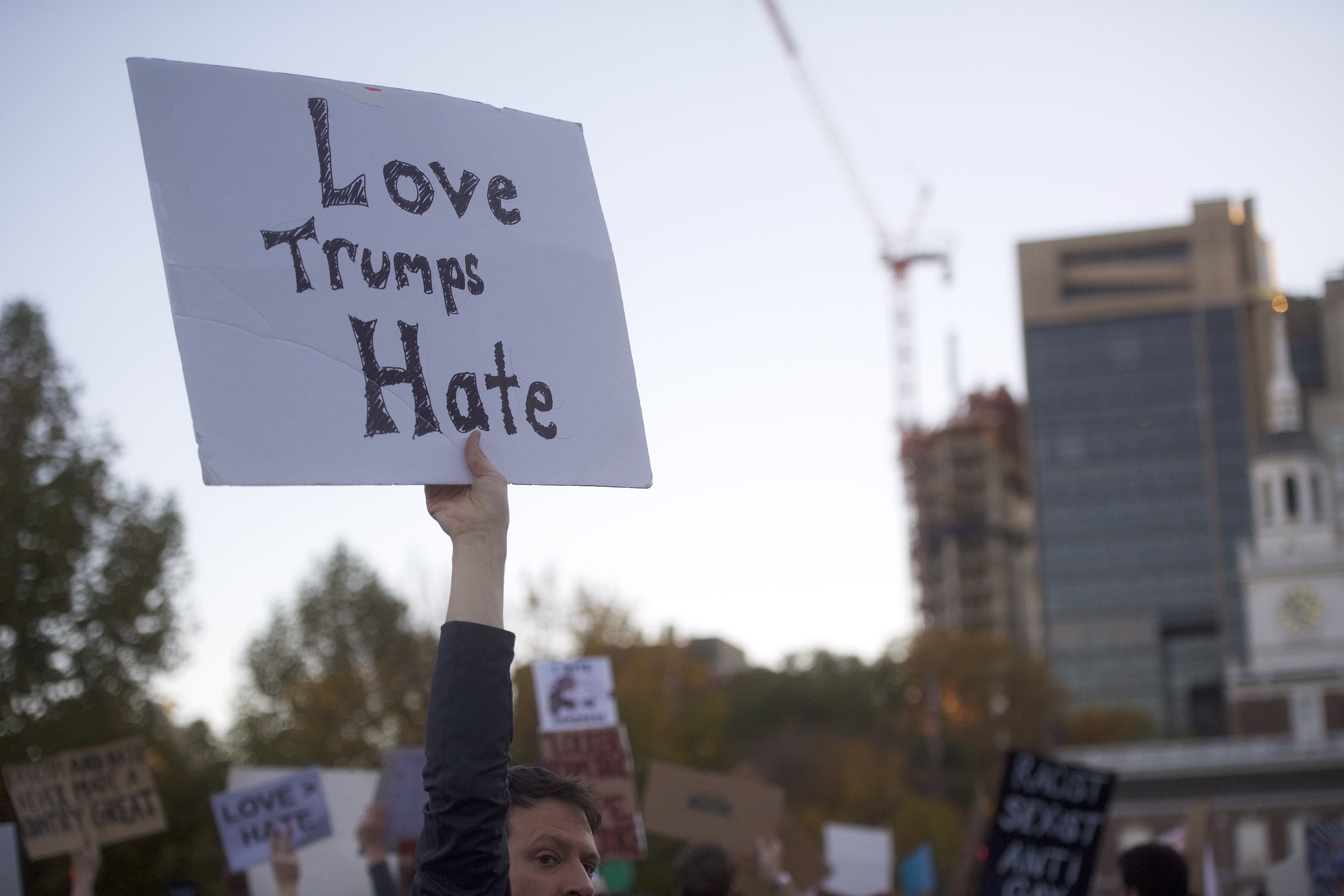 Anti-Trump Protestors Continue To Demonstrate Across The Country
