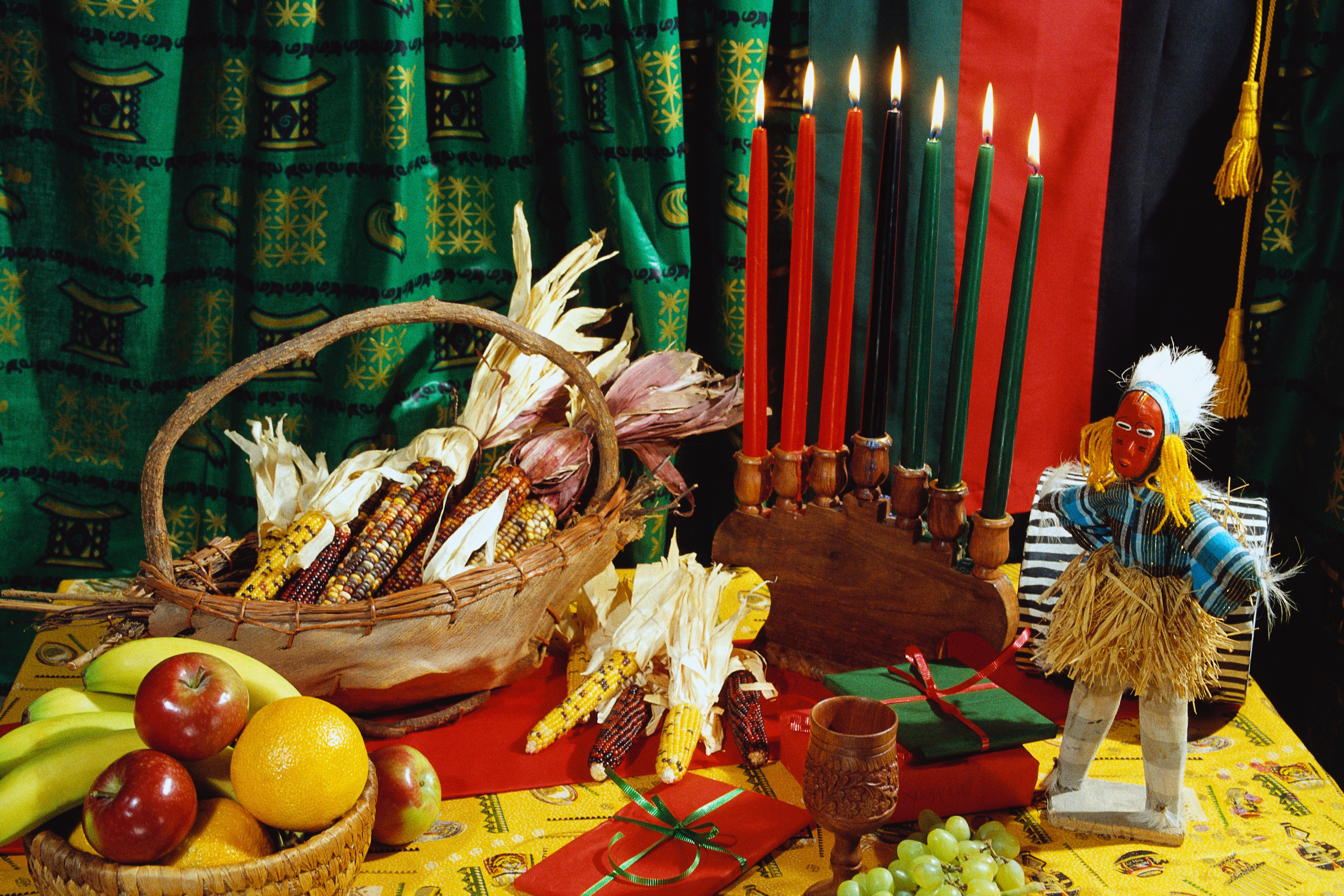 Kwanzaa, Kinara, holiday, Dr. Maulana Karenga, celebration, African 