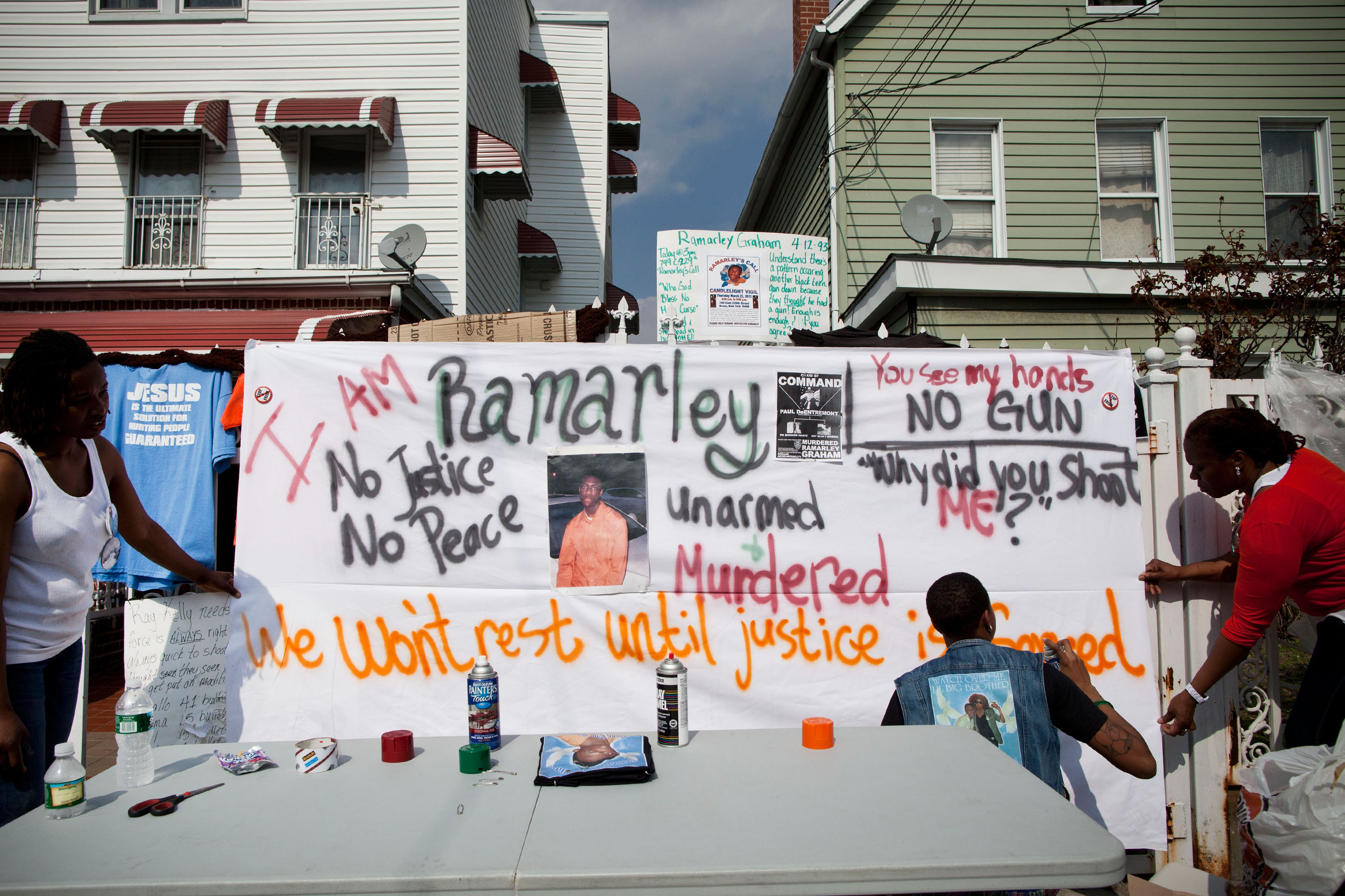 Supporters Of Police Shooting Victim Ramarley Graham