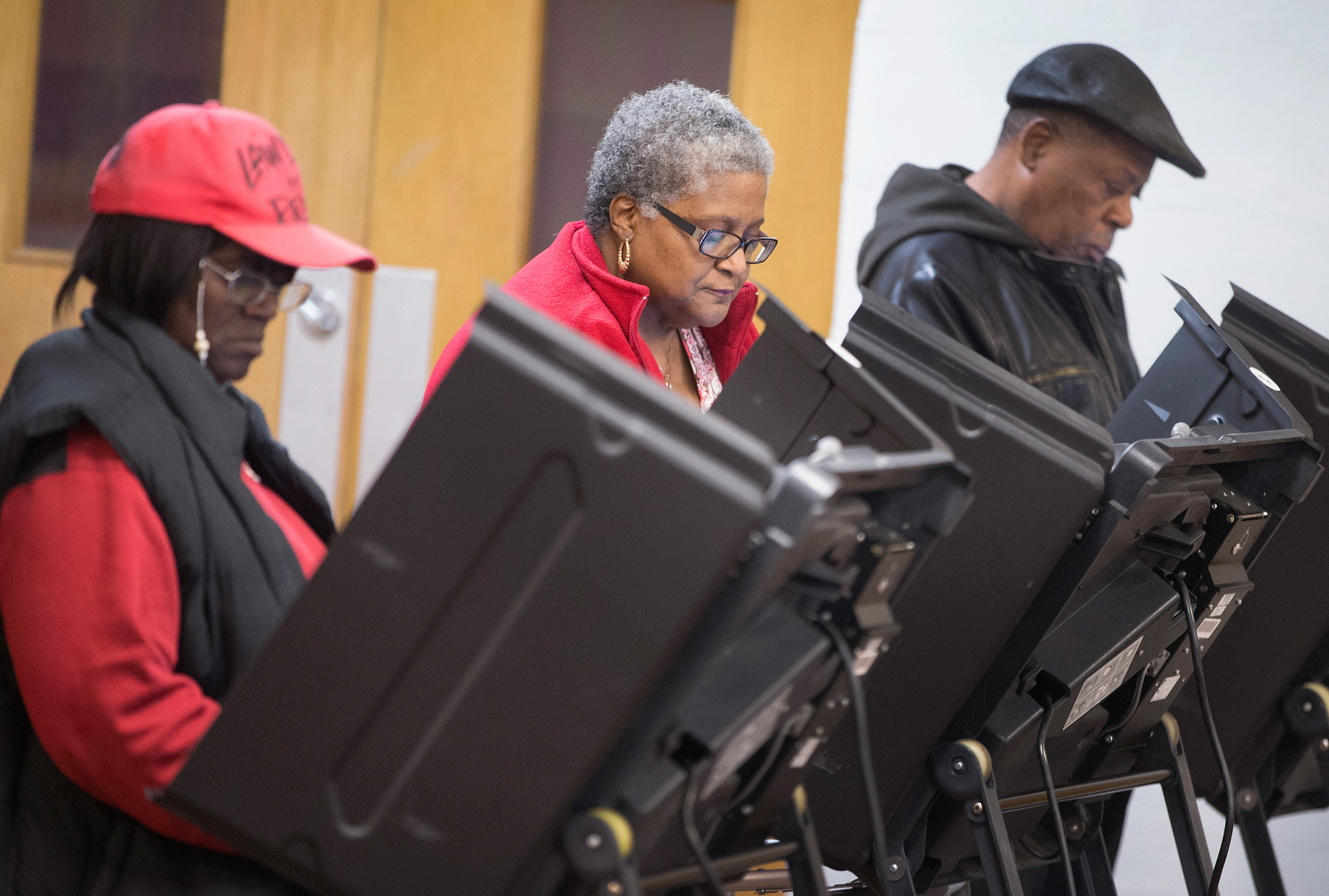 Ferguson, Missouri Residents Vote On Election Day