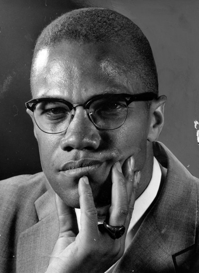 Malcolm X Portrait