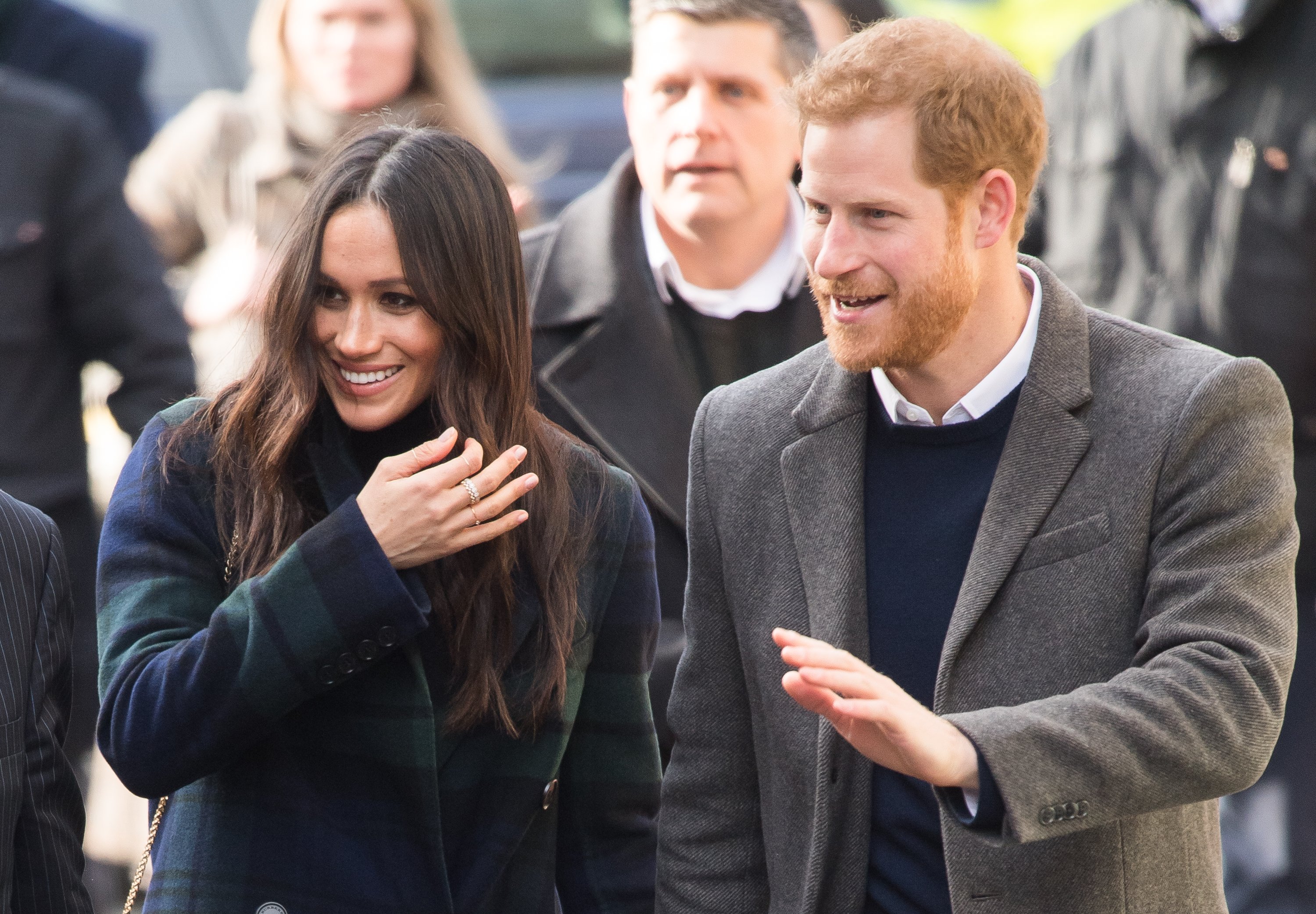 Prince Harry And Meghan Markle Visit Edinburgh