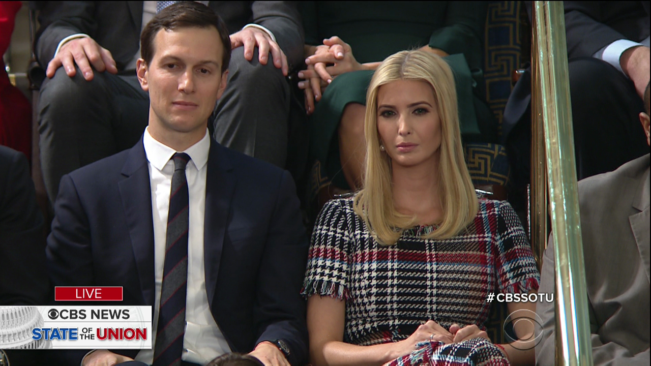 The State of the Union as seen on CBS.