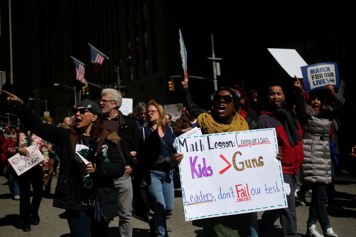 'March for our Lives' Protest in New York