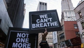 USA, New York, Protesters of police killing march in New York demanding Justice For All