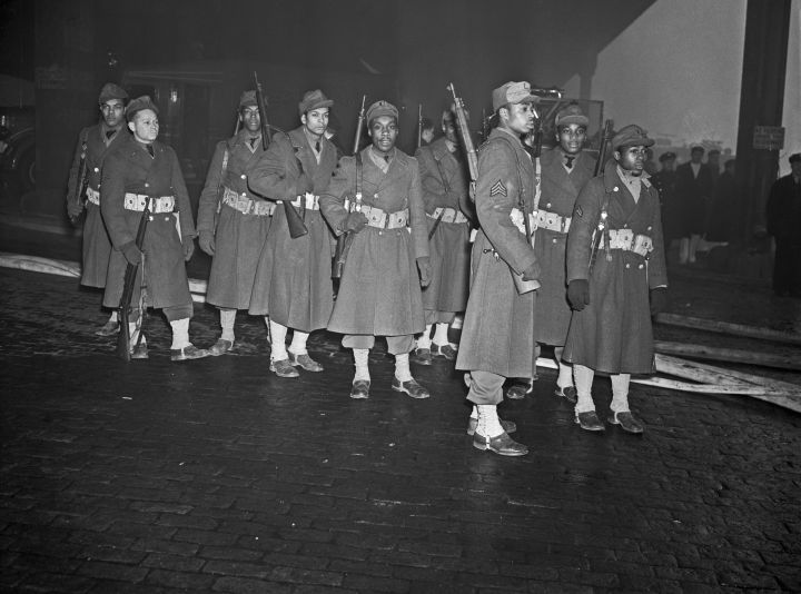 Soldiers Group During WWII