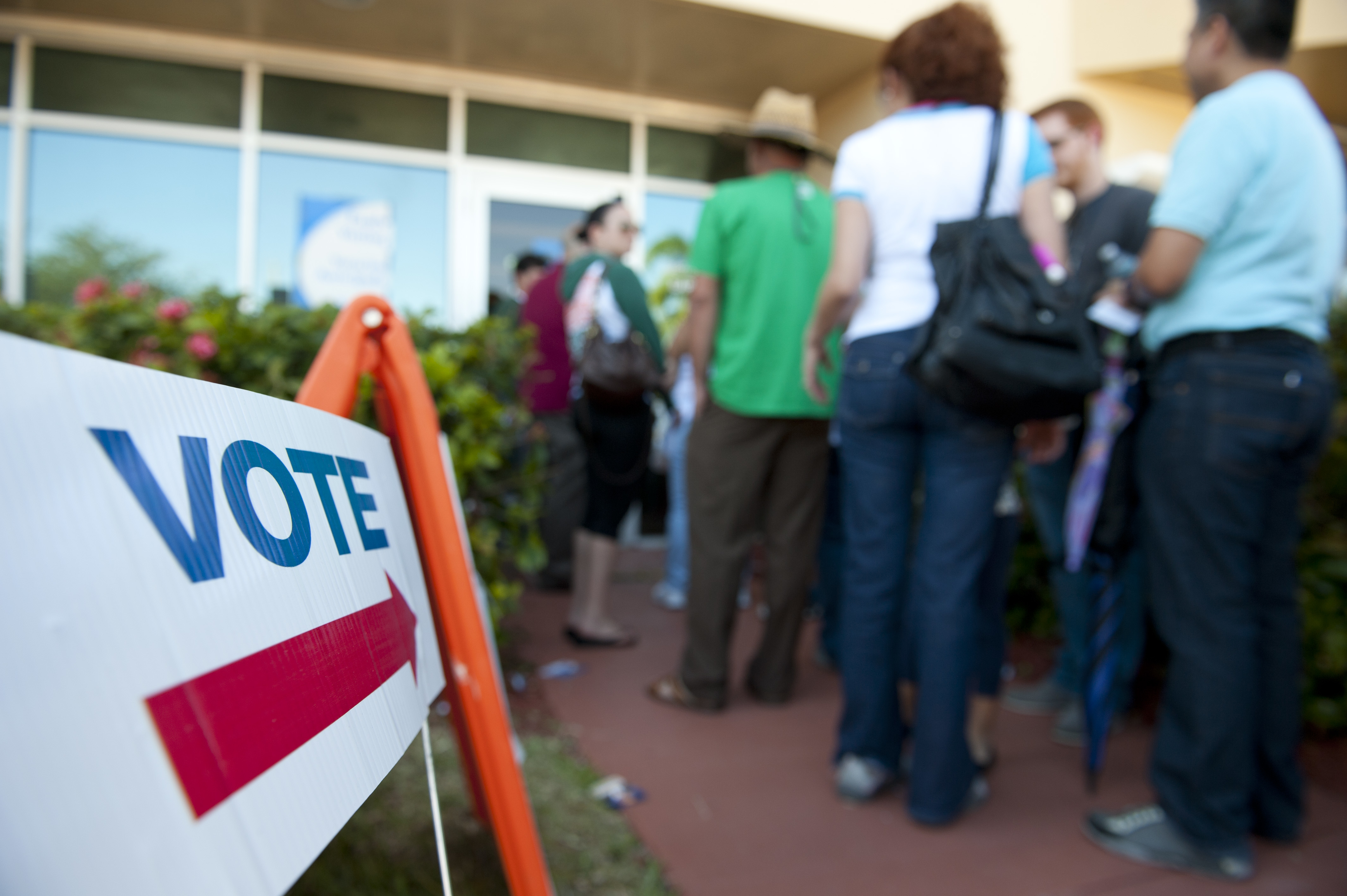 November 2, 2012 Voting And The Process In Miami Dade County Florida
