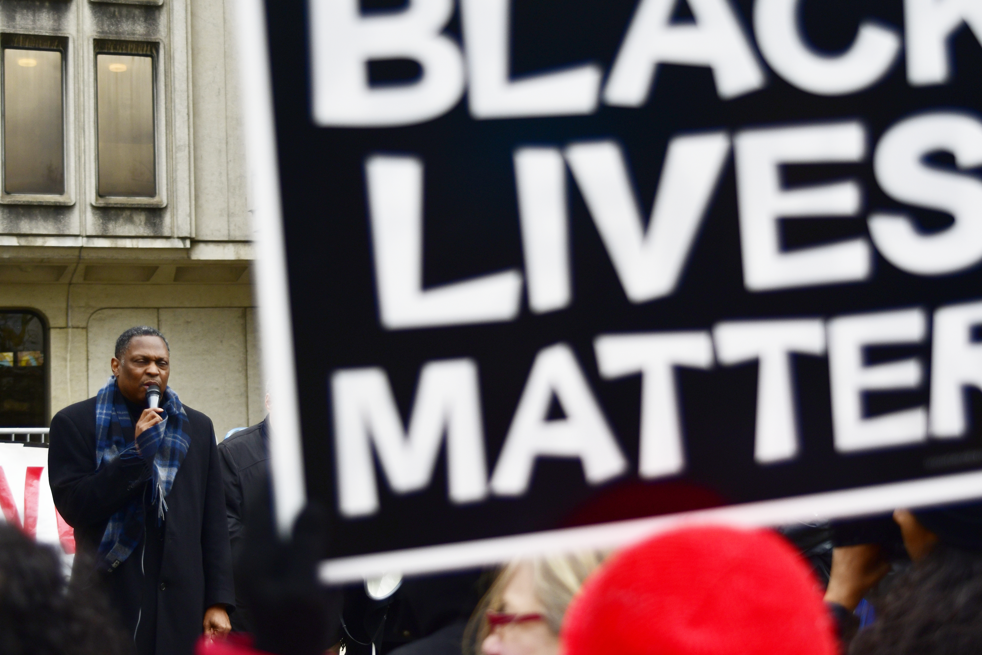 Police Accountabilty Protest in reaction to Starbucks Arrest in Philadelphia