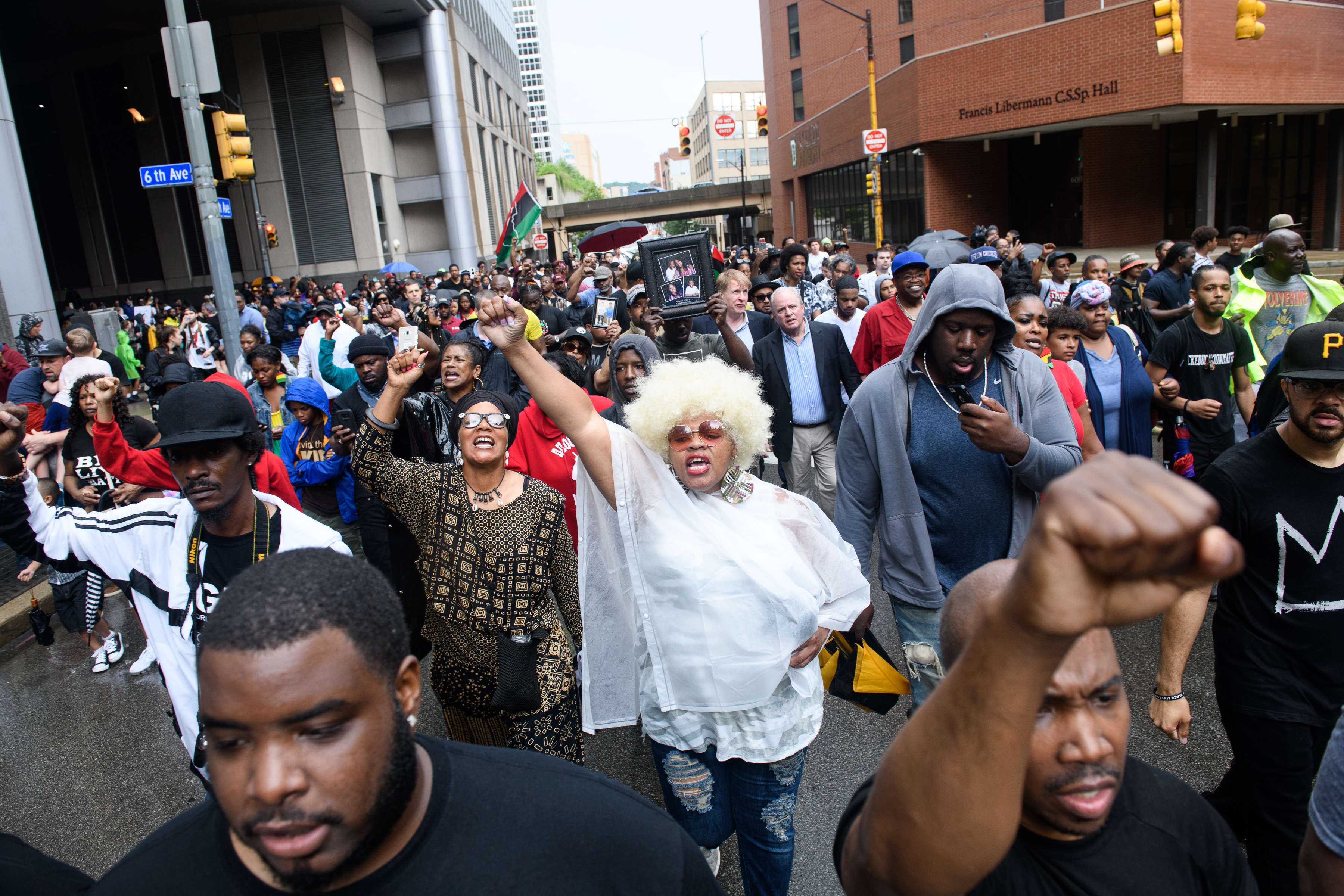 Demonstration Continue In Pittsburgh After Unarmed Black Teen Was Fatally Shot In Back By Police While Fleeing A Traffic Stop