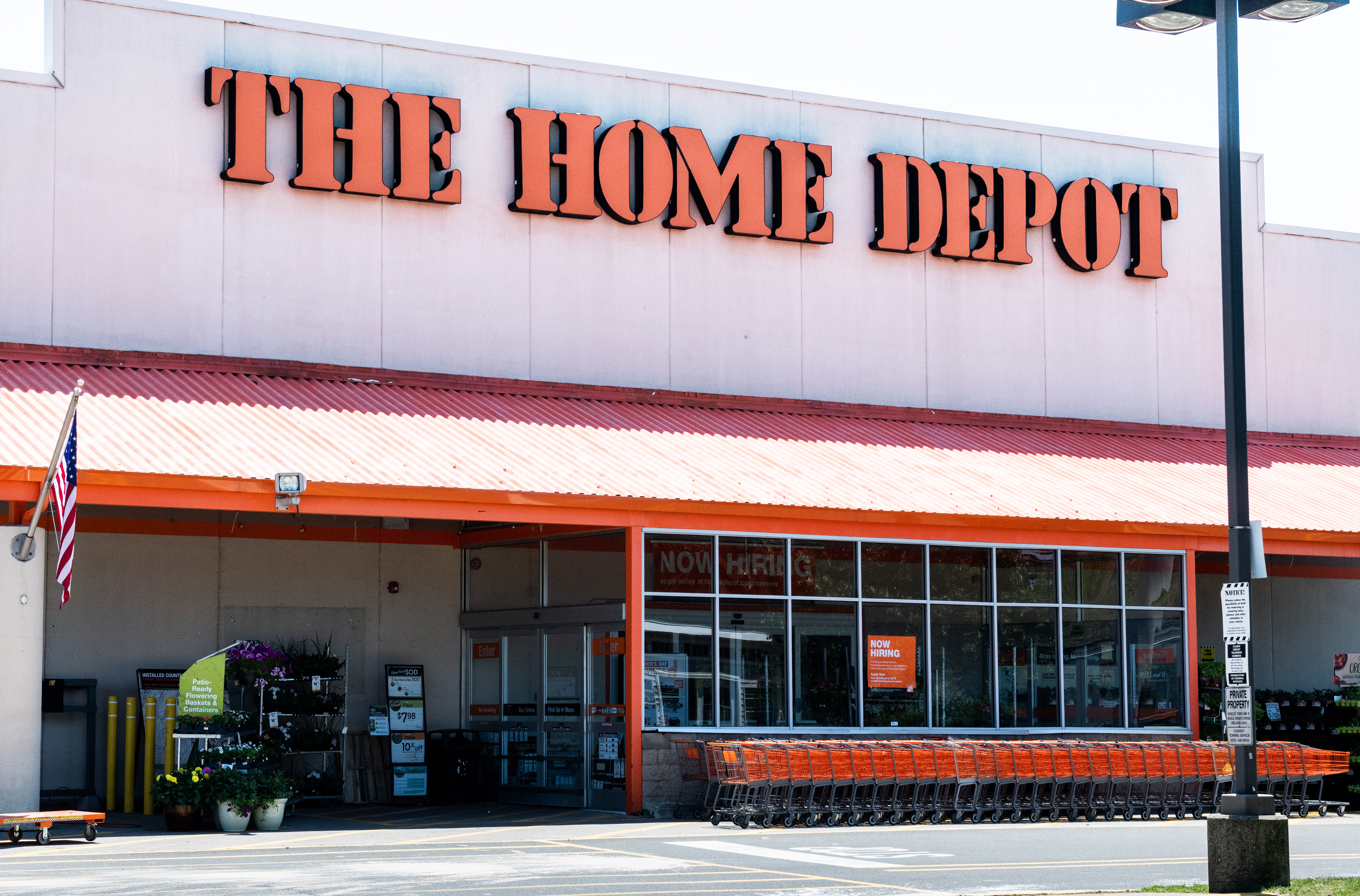 The Home Depot store in Lodi, New Jersey...