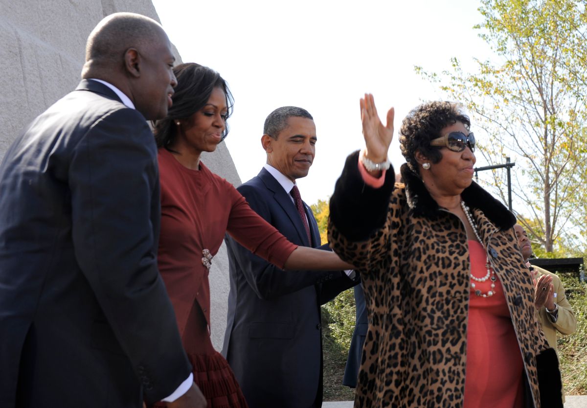 Martin Luther King Memorial Dedication Held On National Mall