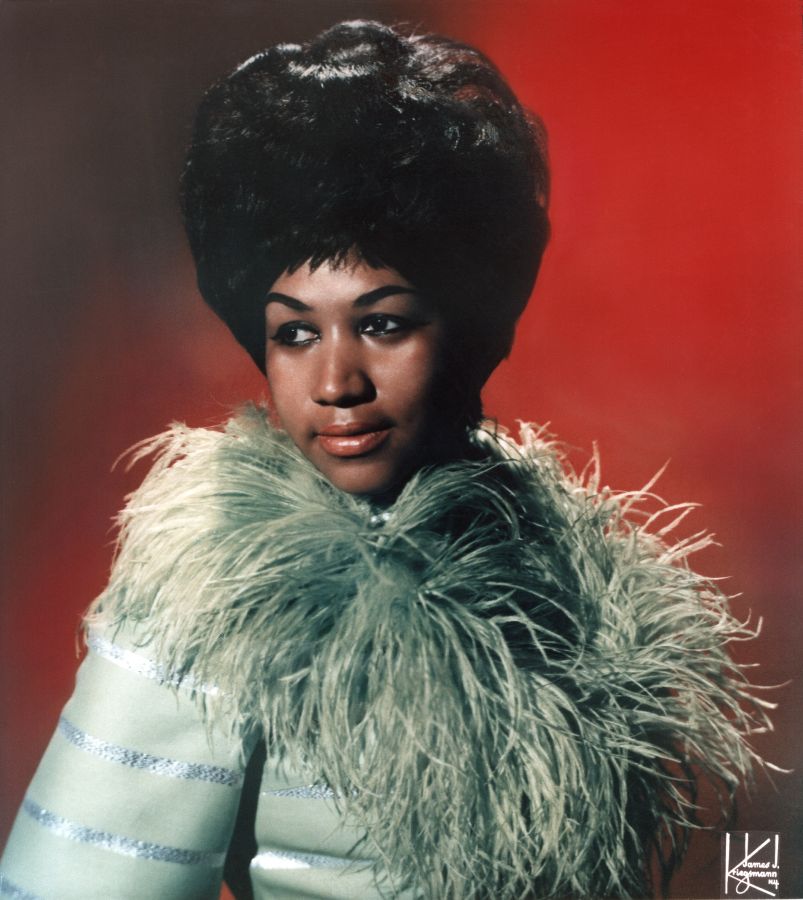 Aretha Franklin Portrait
