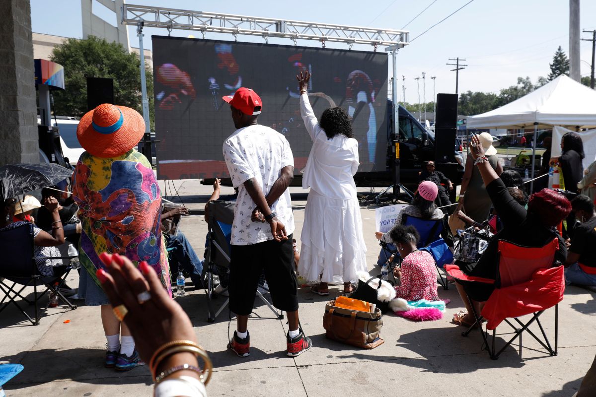 Soul Music Icon Aretha Franklin Honored During Her Funeral By Musicians And Dignitaries