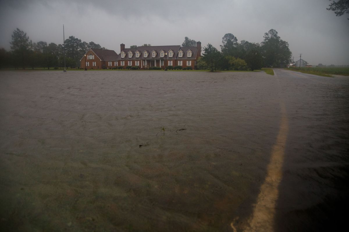 Hurricane Florence Flooding and Destruction In North Carolina