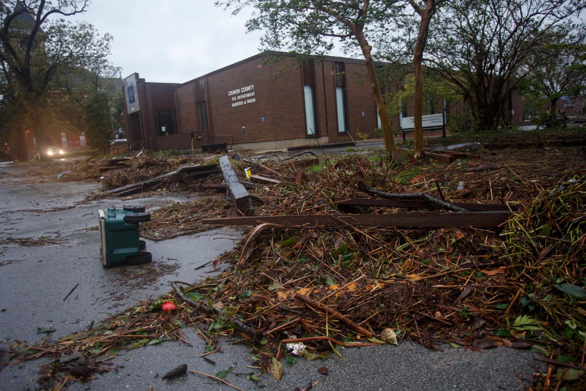 Hurricane Florence Flooding and Destruction In North Carolina