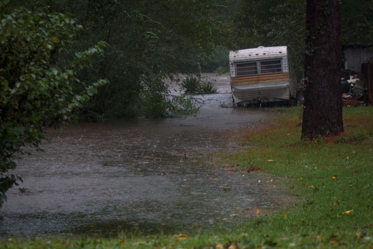 Hurricane Florence Flooding and Destruction In North Carolina