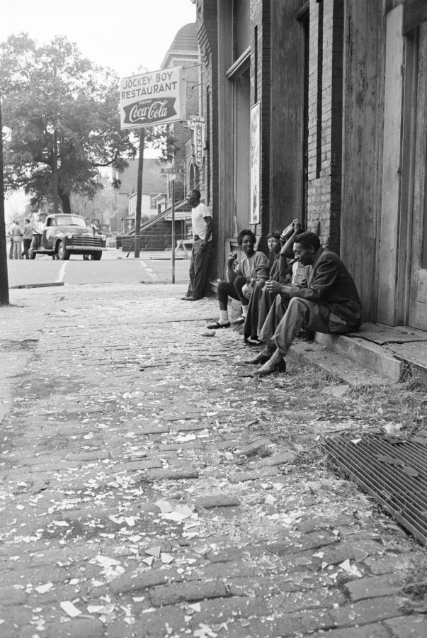 Sidewalk Damaged by Bomb Blast
