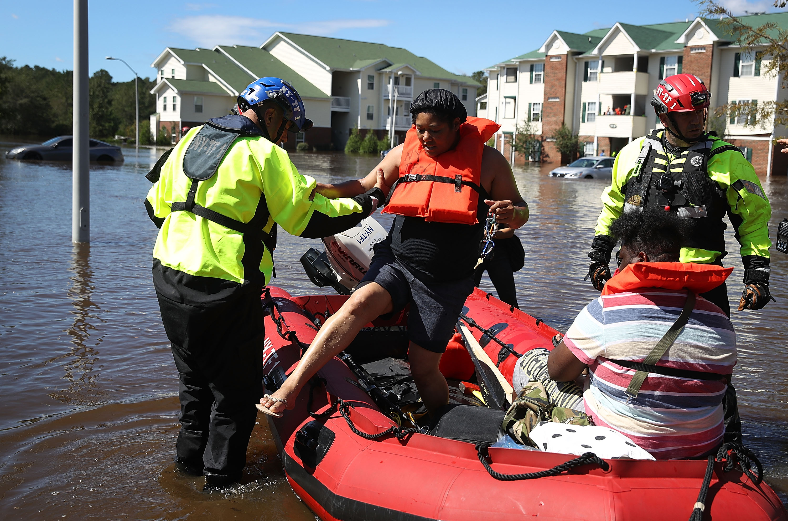 Carolinas' Coast Line Recovers From Hurricane Florence, As Storm Continues To Pour Heavy Rain On The States