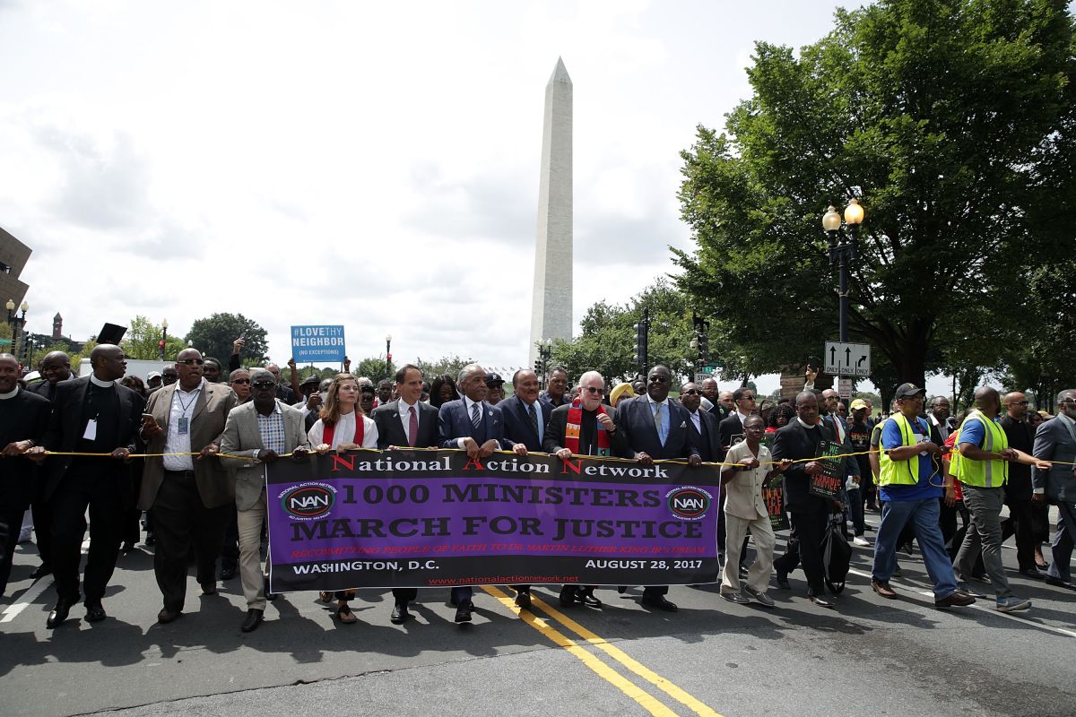 Interfaith Ministers Hold March For Justice In Washington, D.C.