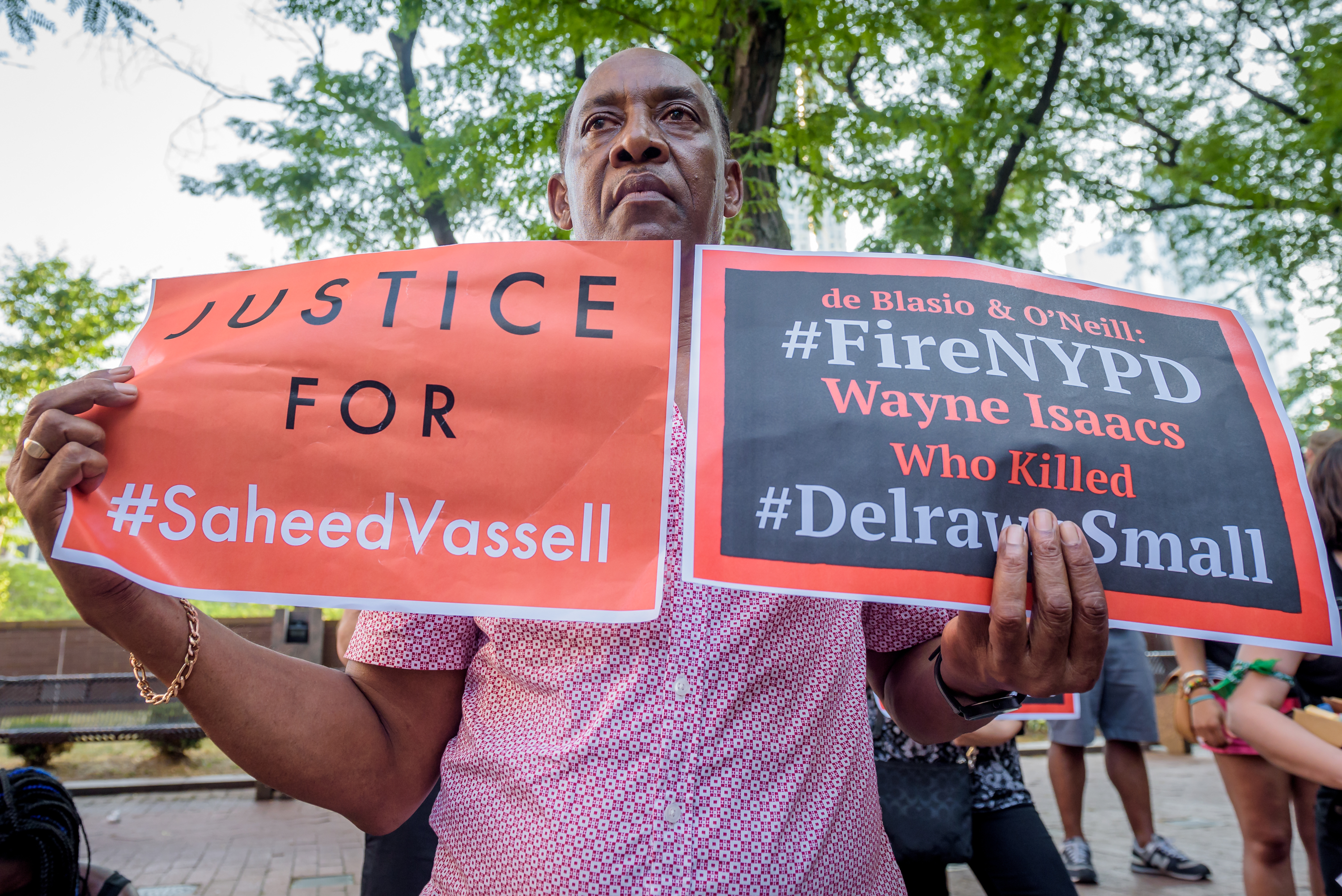 Eric Vassell, father of Saheed Vassell - After two years...