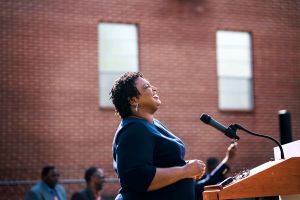 Former Georgia House Democratic Leader and Democratic nominee for Georgia Governor Stacey Abrams