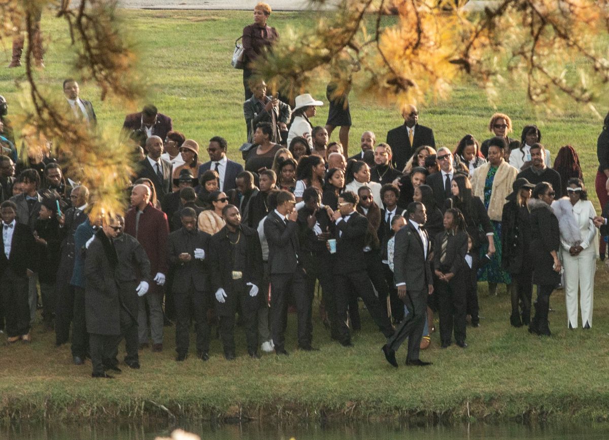Kim Porter's funeral