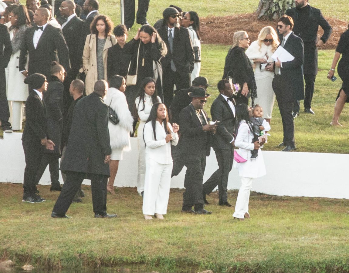 Kim Porter's funeral