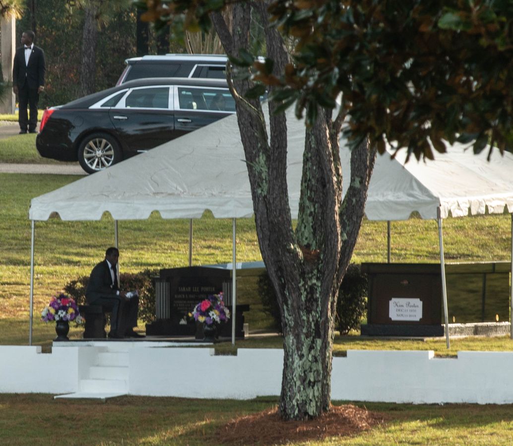 Kim Porter's funeral