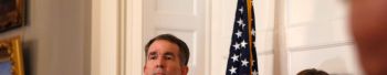 Governor Ralph Northam addresses the media the day after a photo of a person in Blackface and another dressed in a KKK uniform were discovered on his page in his medical school yearbook.