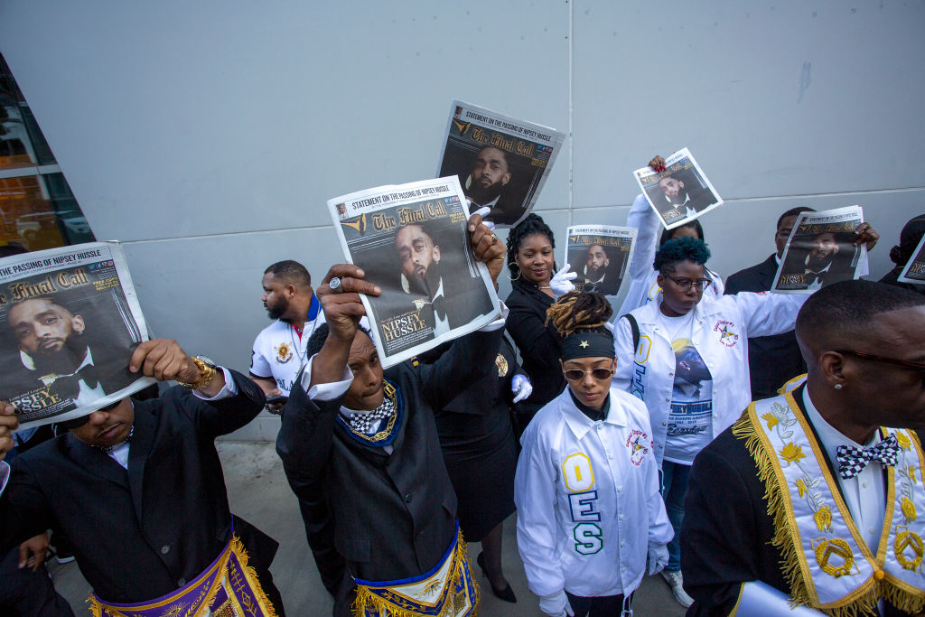 Nipsey Hussle's Celebration Of Life And Funeral Procession In Los Angeles