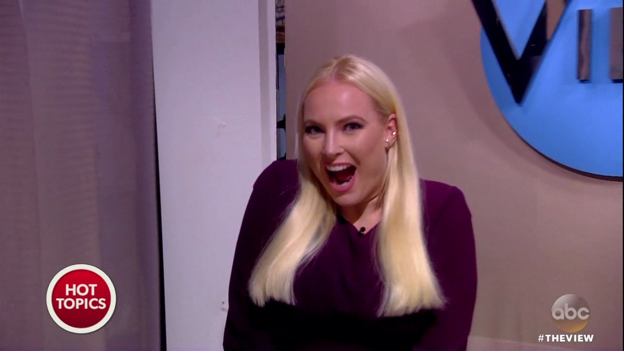 Meghan McCain during an appearance on ABC's 'The View.'