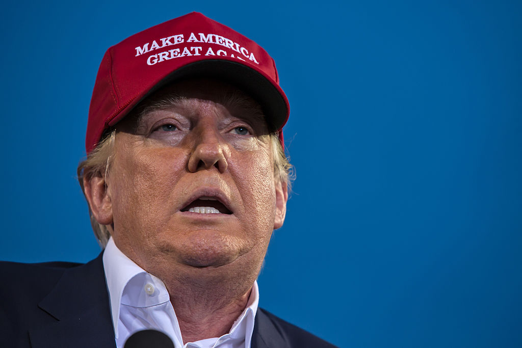 Republican Presidential Candidate Donald Trump's Rally in Mobile Alabama