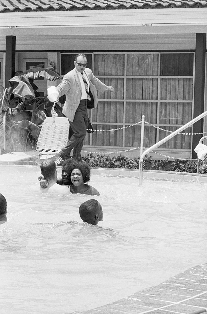 James Brock Dumping Acid into Swimming Pool