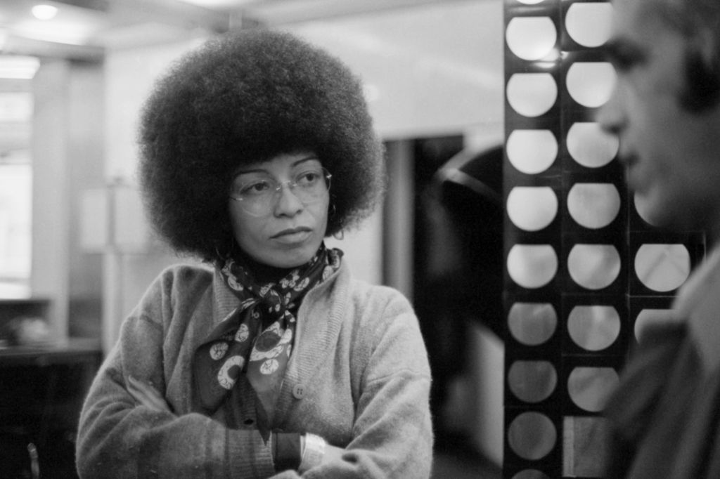 American Activist Angela Davis
