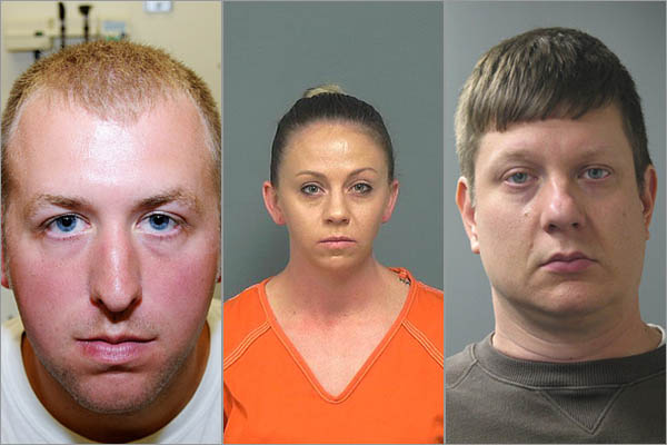 Killer cops Darren Wilson, Amber Guyger & Jason Van Dyke