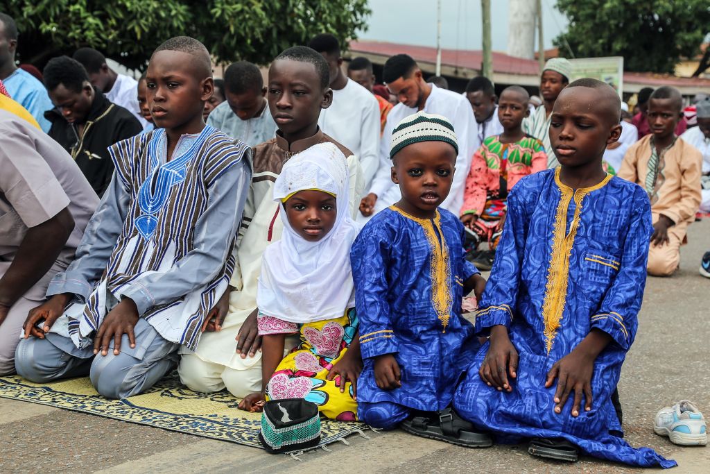 Eid Al Adha prayer in Ghana