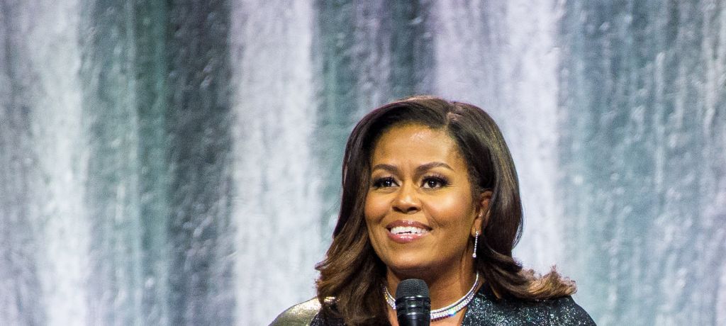 Michelle Obama attends 'Becoming' launch